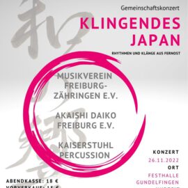 Klingendes Japan – Konzert 26.11.2022, 19:30 Uhr in der Festhalle Gundelfingen